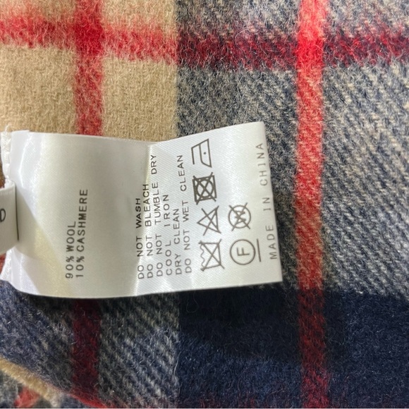 journal standard wool cashmere plaid scarf - Picture 6 of 8